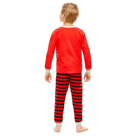 Toddler Boys' Incredibles 2 Two Piece Cotton Pajama Set Red & White New Toddler Boys' Incredibles 2 Two Piece Cotton Pajama Set Red & White New